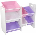 Organizator Kidkarft cu stocare in 7 Recipiente ALB-Pastel - Spatiu depozitare Jucarii -Toy Storage White Organizator Kidkarft cu stocare in 7 Recipiente ALB-Pastel - Spatiu depozitare Jucarii -Toy Storage White